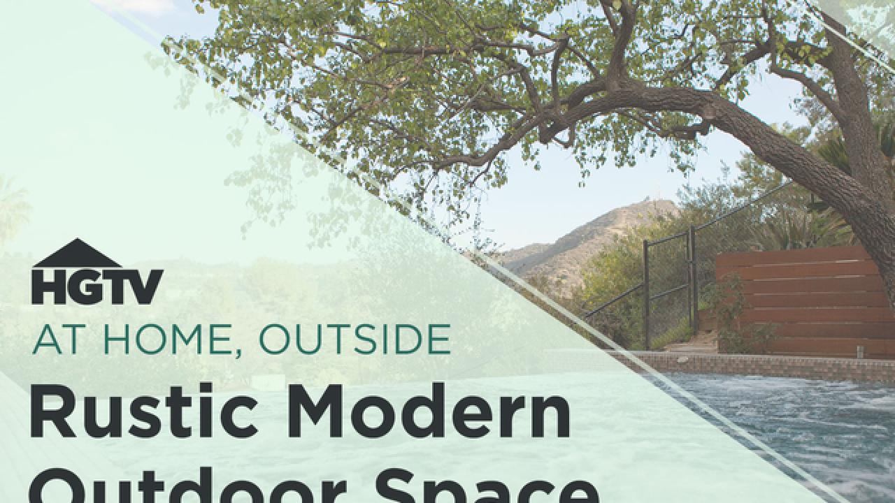 Rustic Modern Outdoor Space