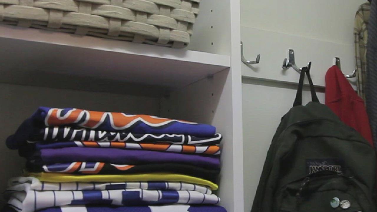 Well-Organized Kid's Closet