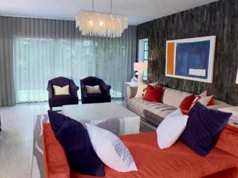 Contemporary Miami Living Room