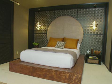 Asian-Inspired Master Bedroom