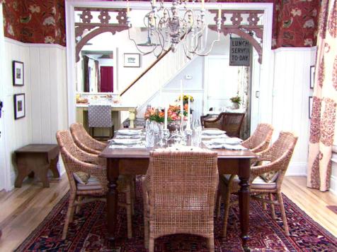 Warm Country Dining Room