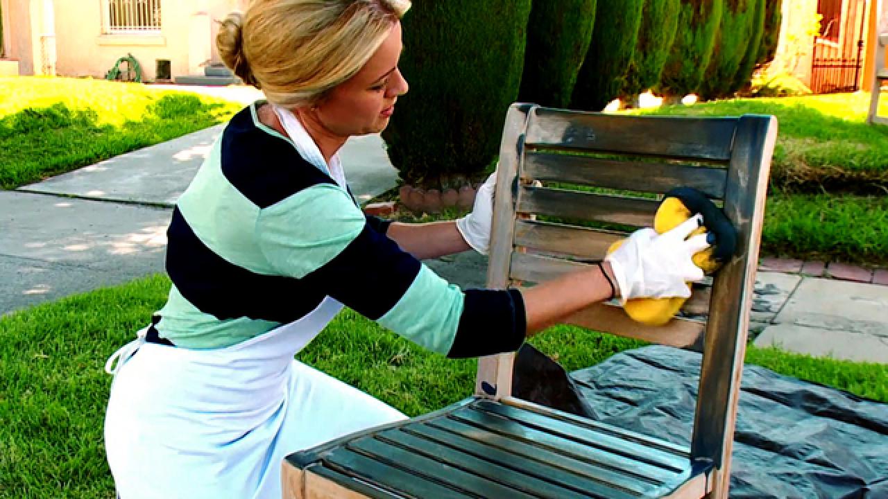 Staining Outdoor Furniture