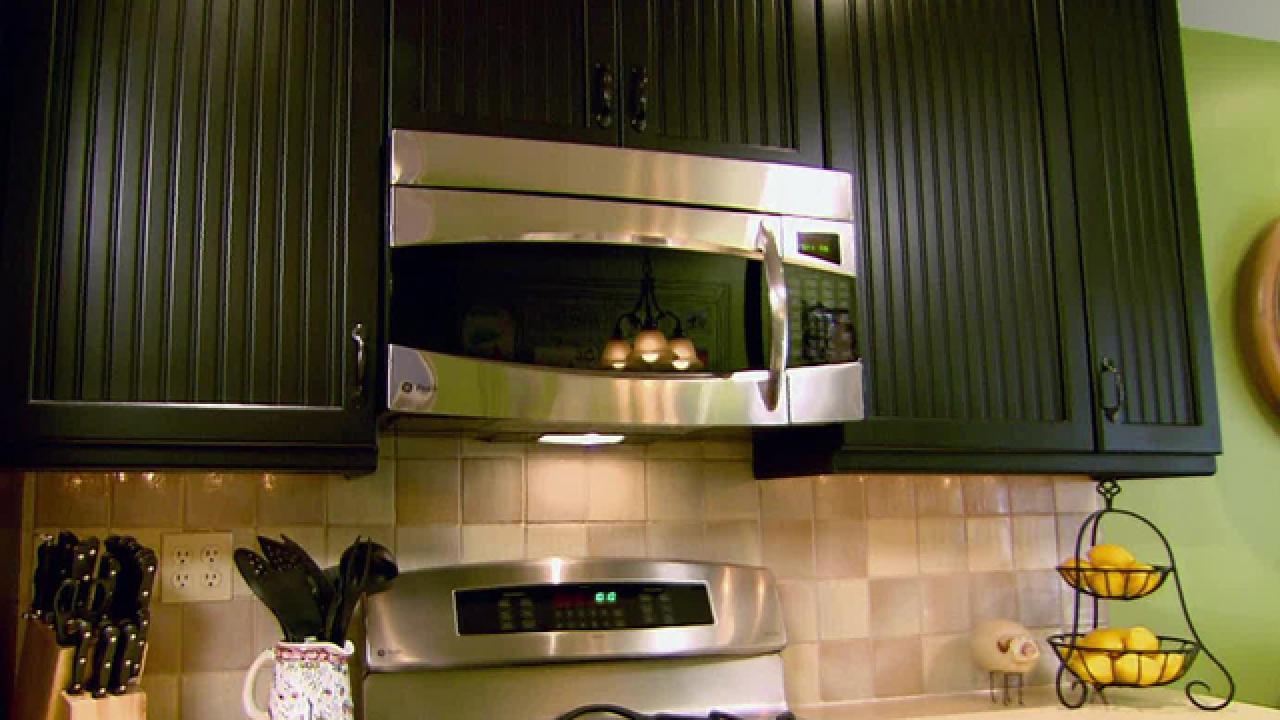 High-End Black Kitchen Cabinets Replace Cheap White Ones