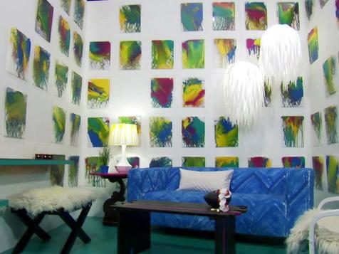 Colorful Artist's Lounge