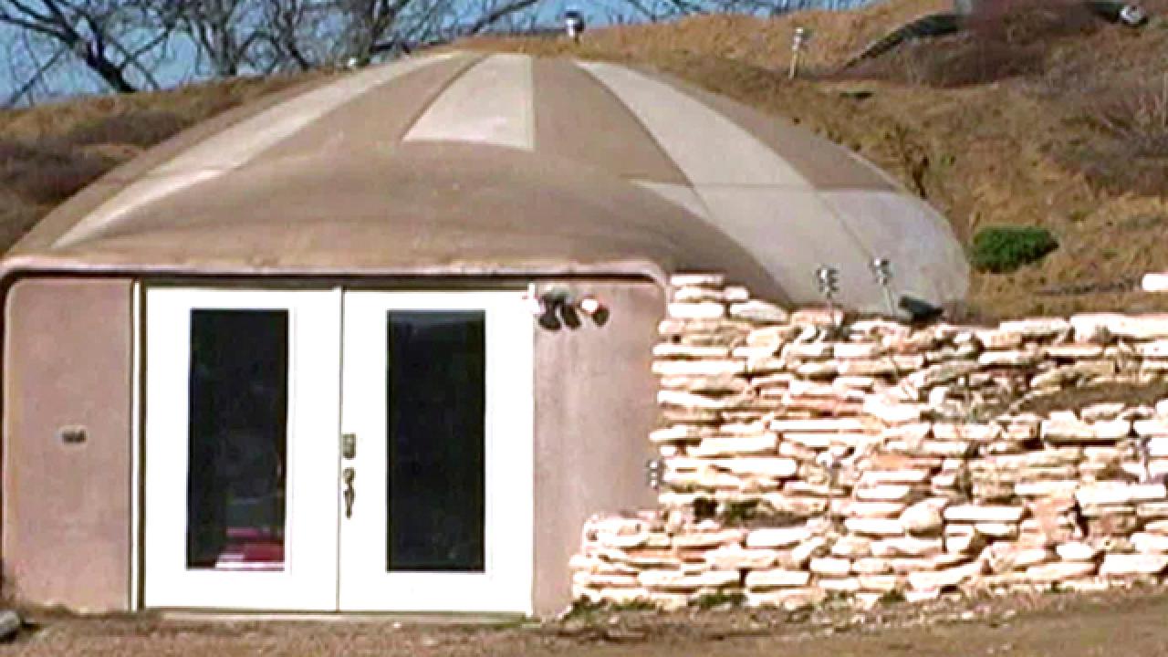 Underground-Dome Home