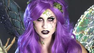 Dark Fairy Halloween Makeup