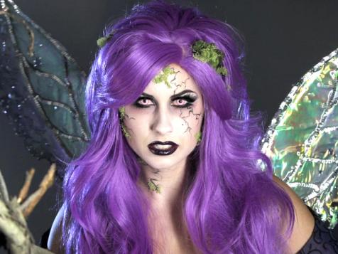 Dark Fairy Halloween Makeup