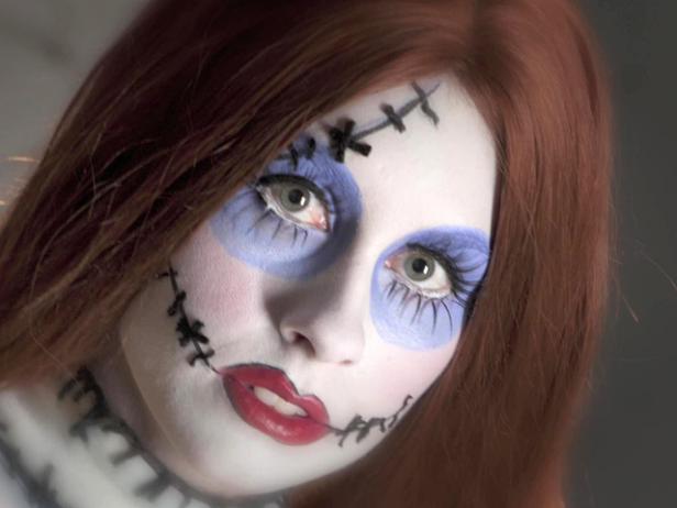 Ragdoll Halloween Makeup Video | HGTV