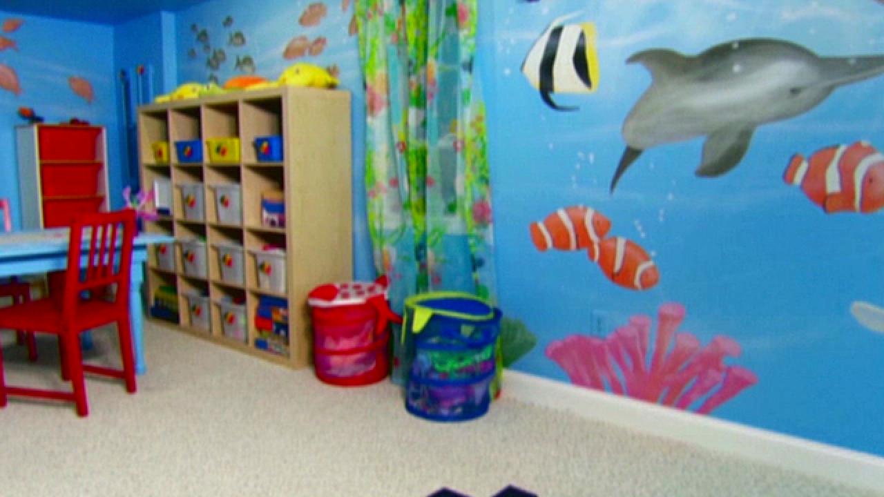 Under-the-Sea Kids' Playroom