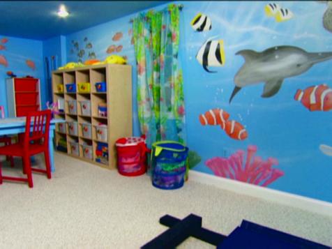 Under-the-Sea Kids' Playroom