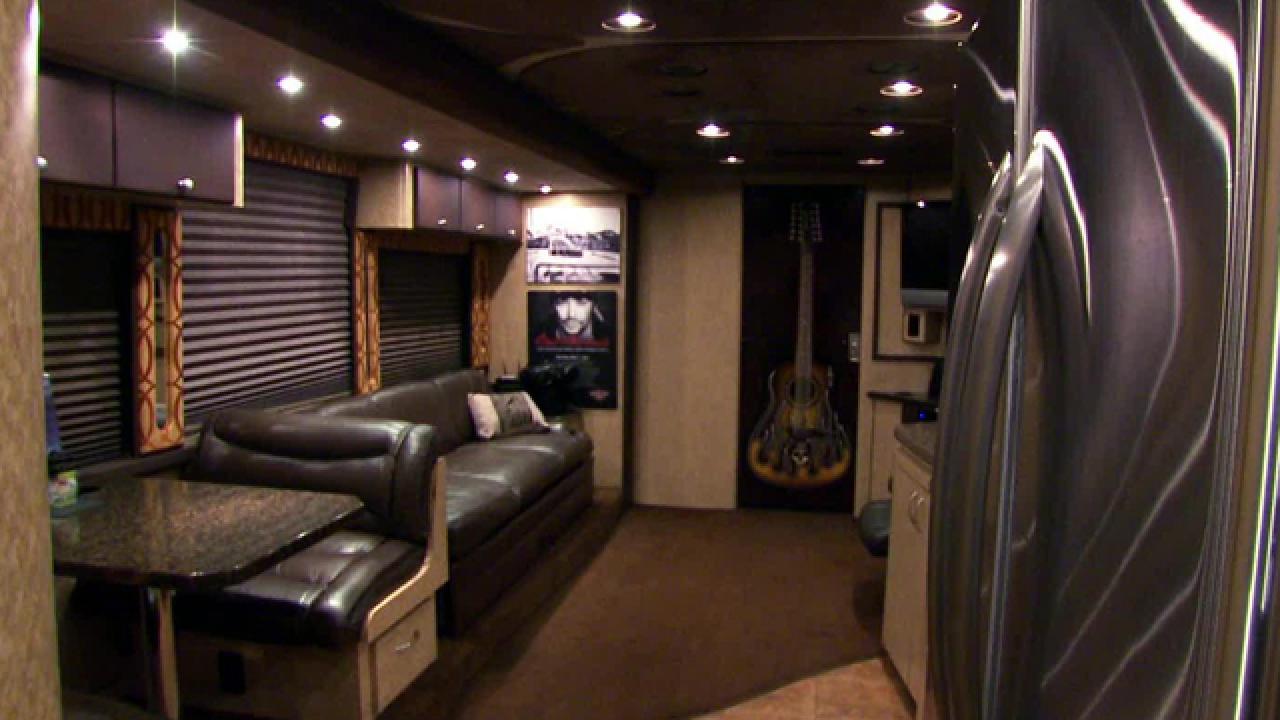 Bret Michaels' Tour Bus Duo