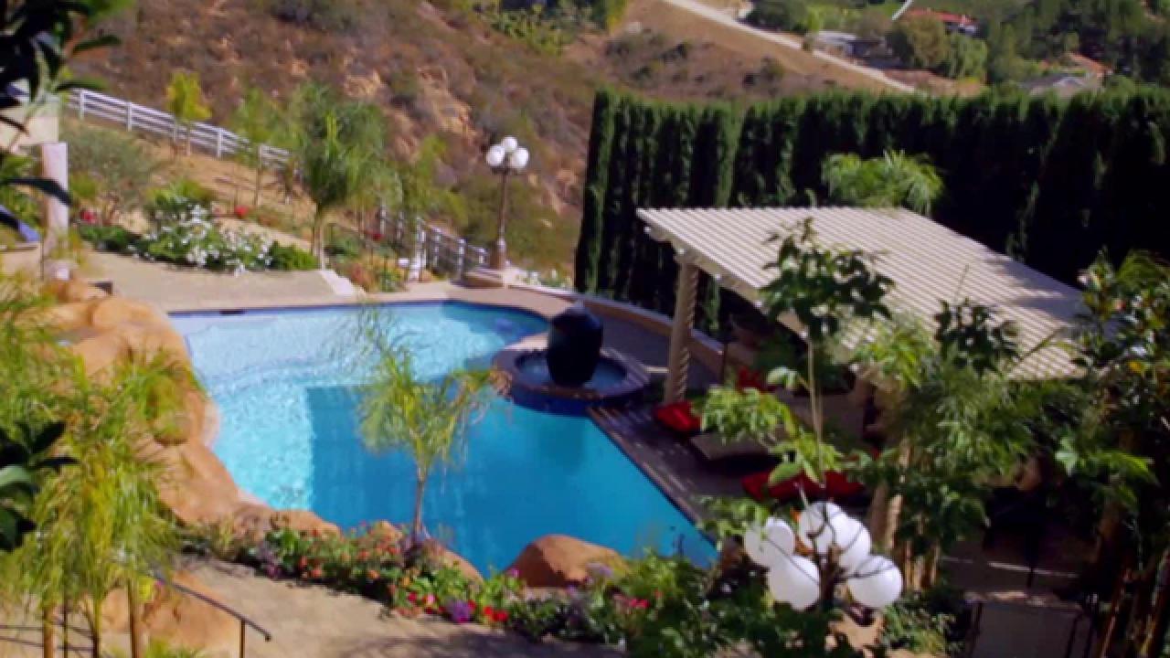 California Hillside Pool