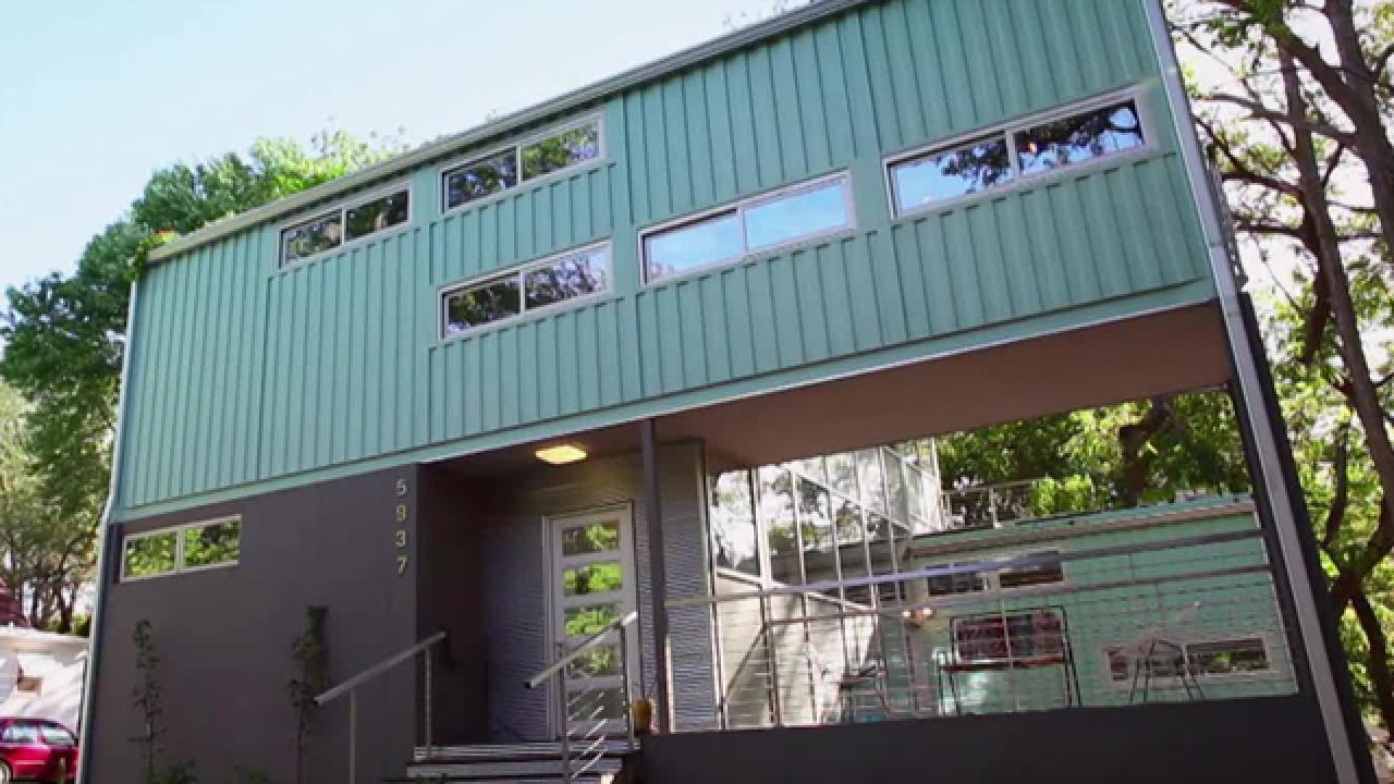 Modern Shipping Container Home