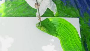 Create Wall Art With a Mop