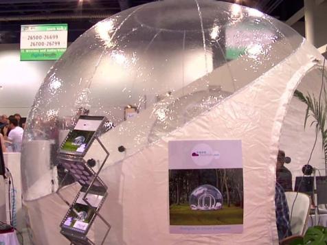 Bubble-Tent Offers Extra Room
