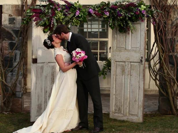 How To Create A Beautiful Wedding Arch Or Chuppa On A Budget Video