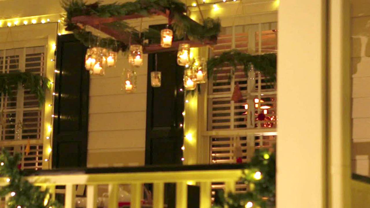 Outdoor Holiday Chandelier