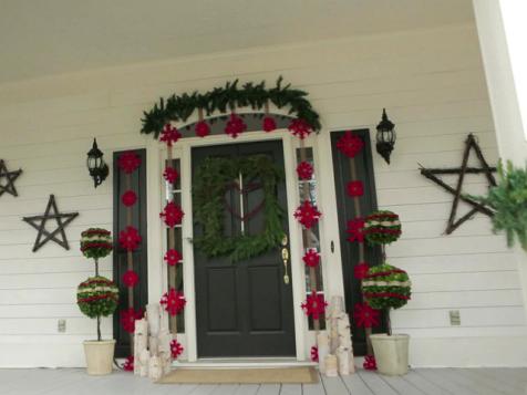 Holiday Front Door Decor