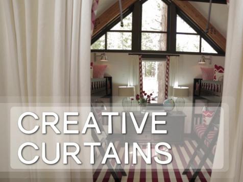 4 Ways to Use Curtains Creatively