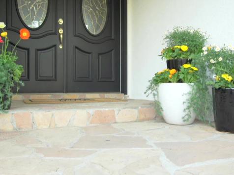 Modern-Style Pots for Entryway