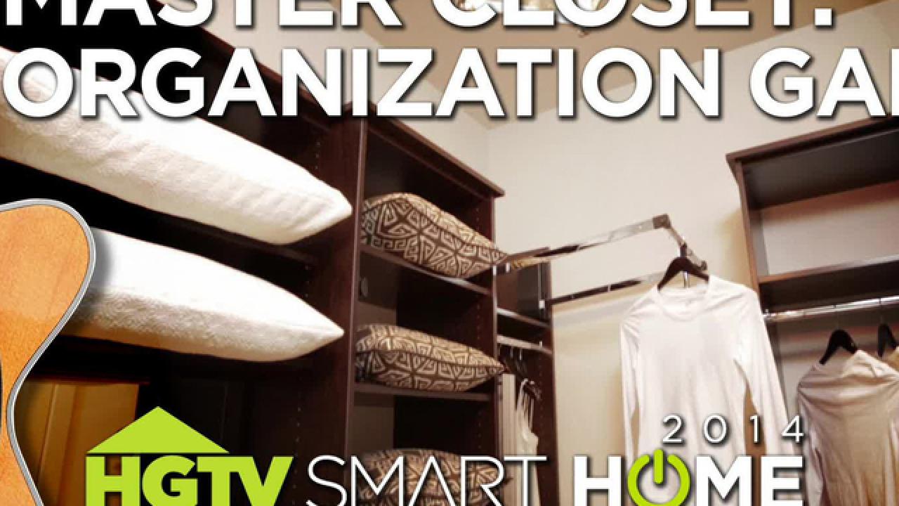 HGTV Smart Home 2014 Master Closet