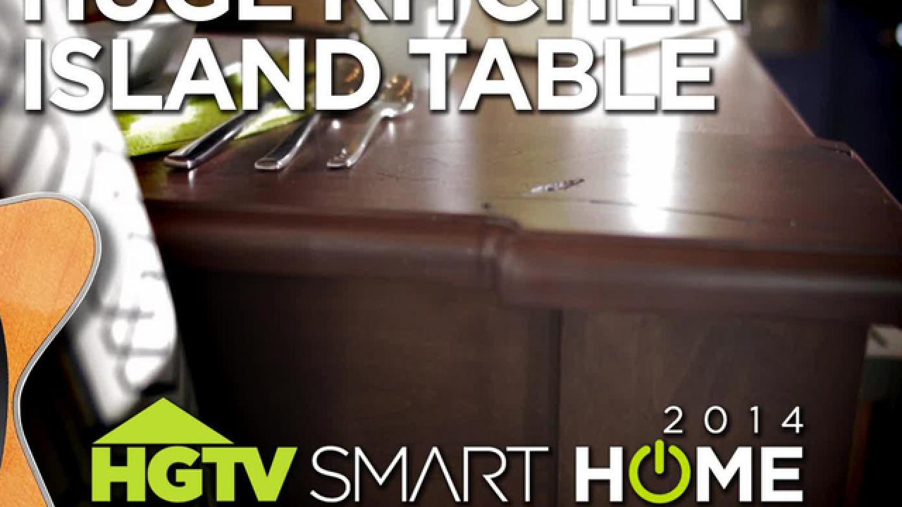 HGTV Smart Home 2014 Kitchen Island