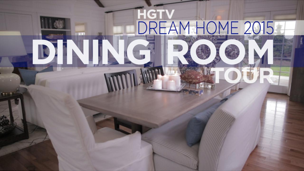 Tour the HGTV Dream Home 2015 Dining Room