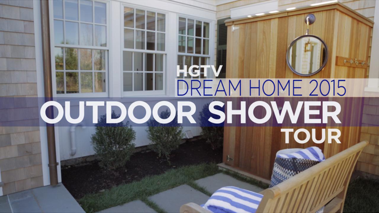 HGTV Dream Home 2015 Outdoor Shower