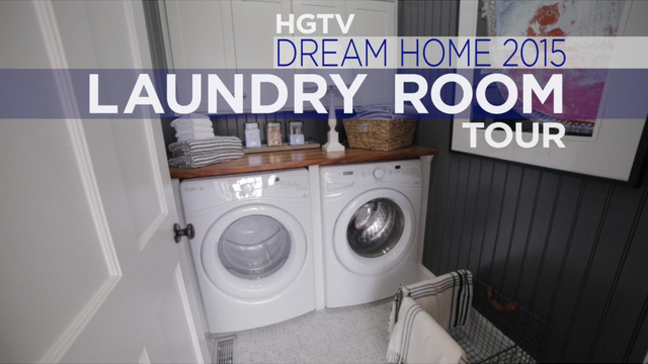HGTV Dream Home 2015 Laundry Room Tour