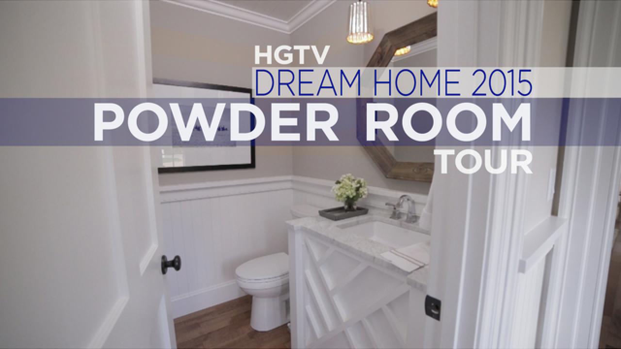 HGTV Dream Home 2015 Powder Room