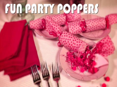 DIY Treat-Filled Party Poppers