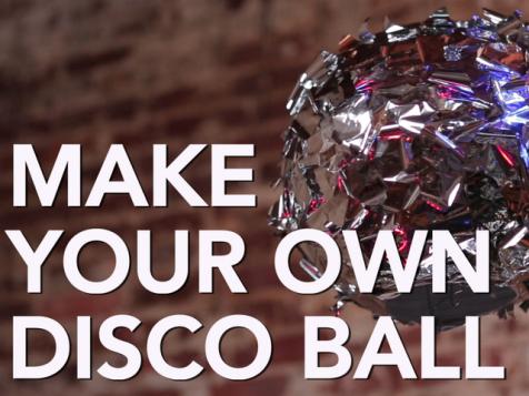 DIY Paper Party Disco Ball