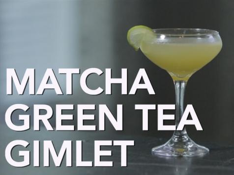 Matcha Green Tea Gimlet Recipe
