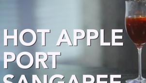 Hot Apple Port Sangaree Recipe