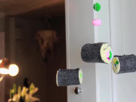 Quirky Felt Sushi Mobile