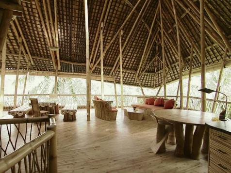 'New Wave' Bali Bamboo House