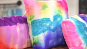 Sharpie-Dyed Pillowcase