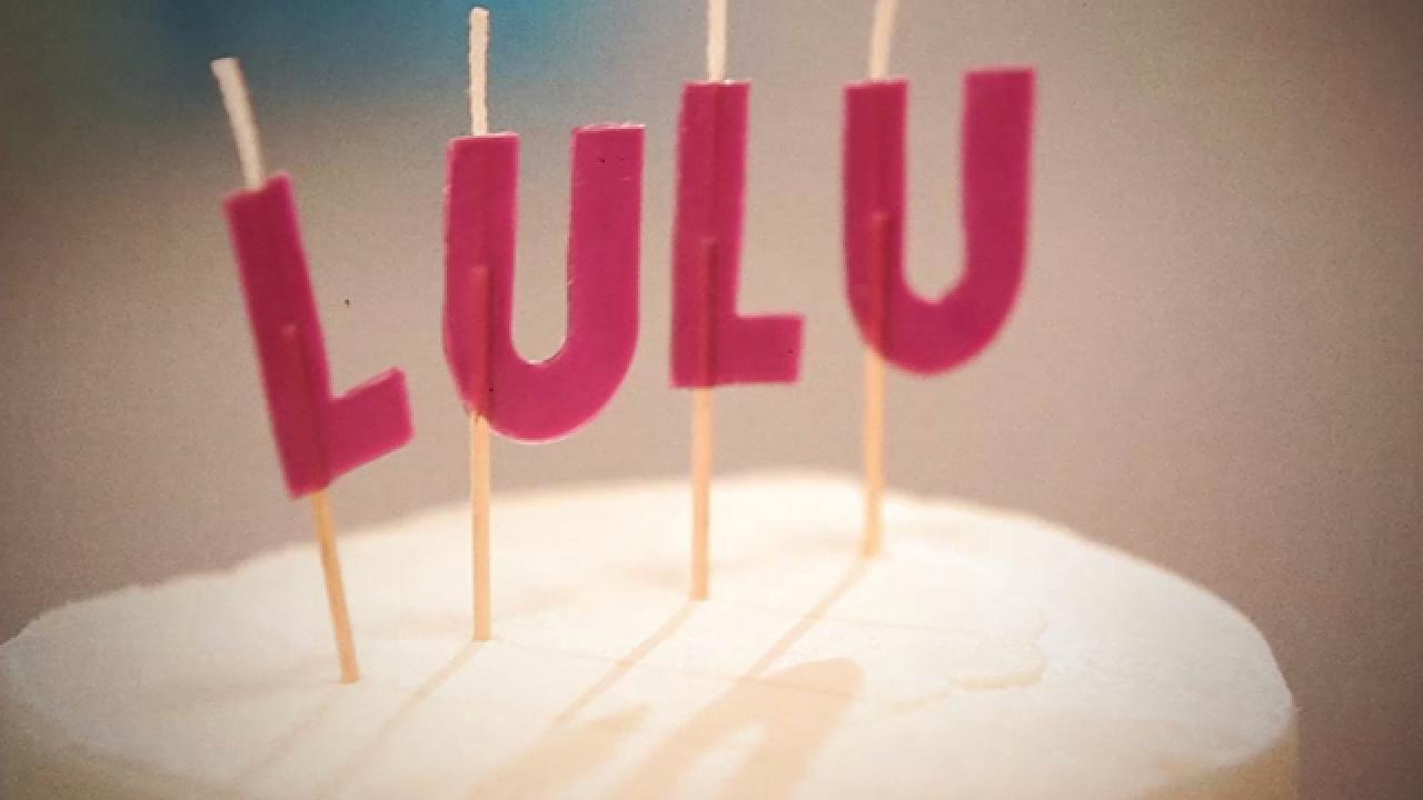 DIY Beeswax Birthday Candles