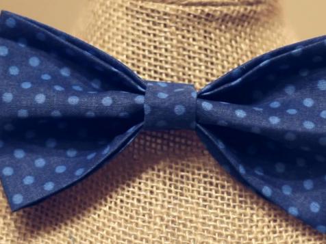 DIY Men's No-Sew Bow Tie