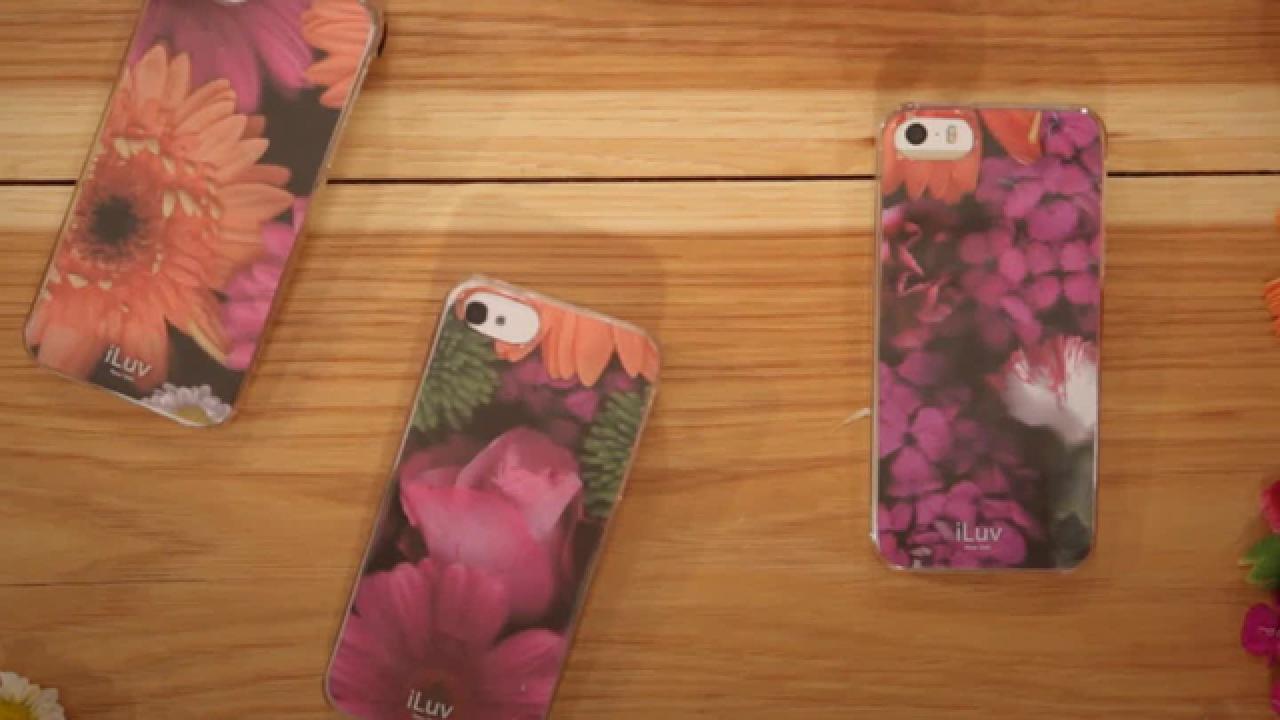 Scanned Flower iPhone Case