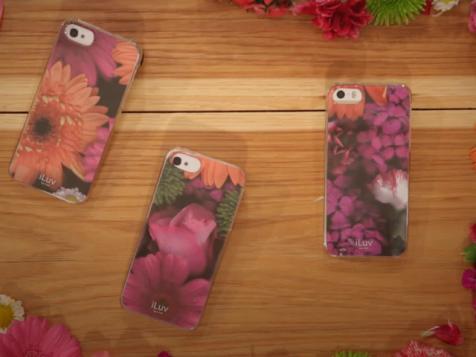 Scanned Flower iPhone Case