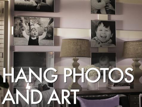 How to Hang Photos and Art