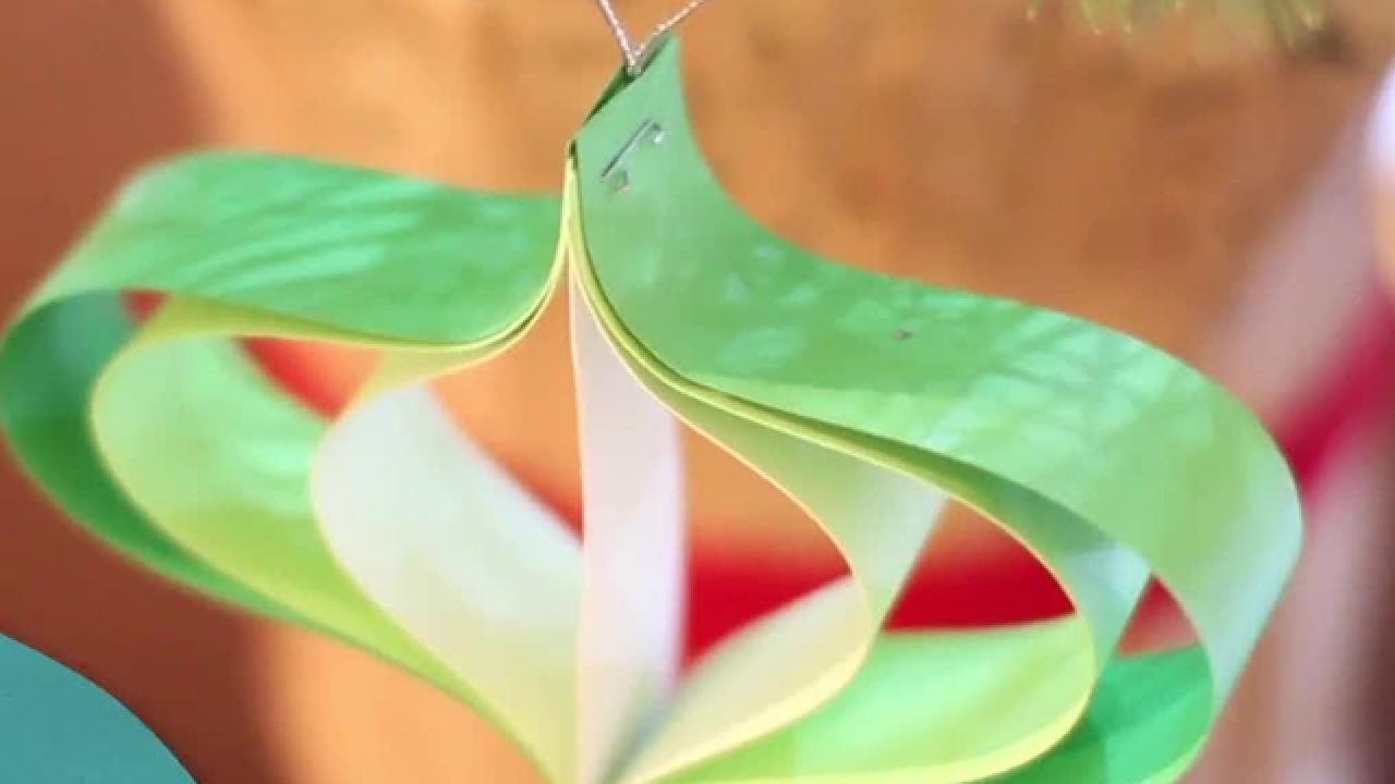 DIY Colorful Paper Ornaments