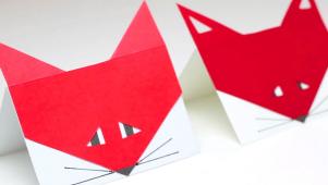 Fox Face Greeting Cards