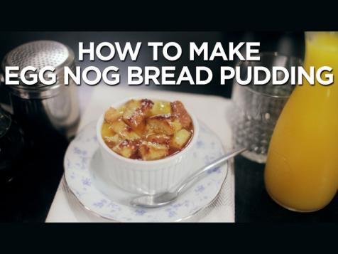 Eggnog Bread Pudding Recipe