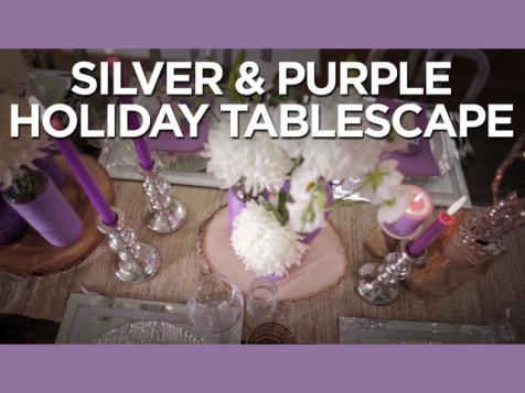 Pastel Holiday Table Setting