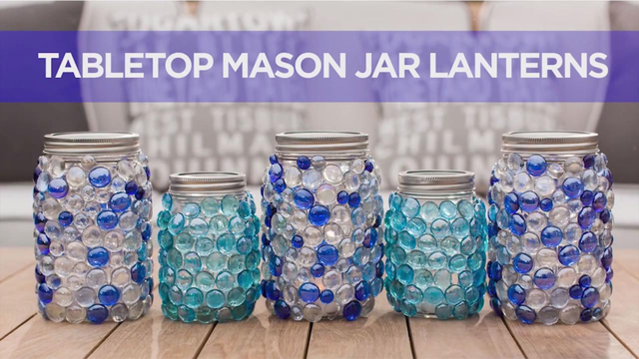 How to Make Mason Jar Lanterns