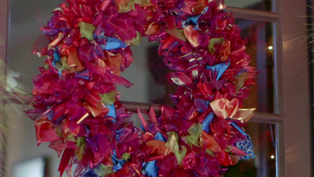 Step-by-Step DIY Ribbon Wreath