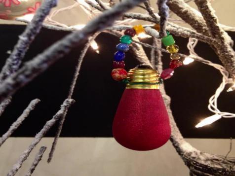 Upcycled Light-Bulb Ornaments