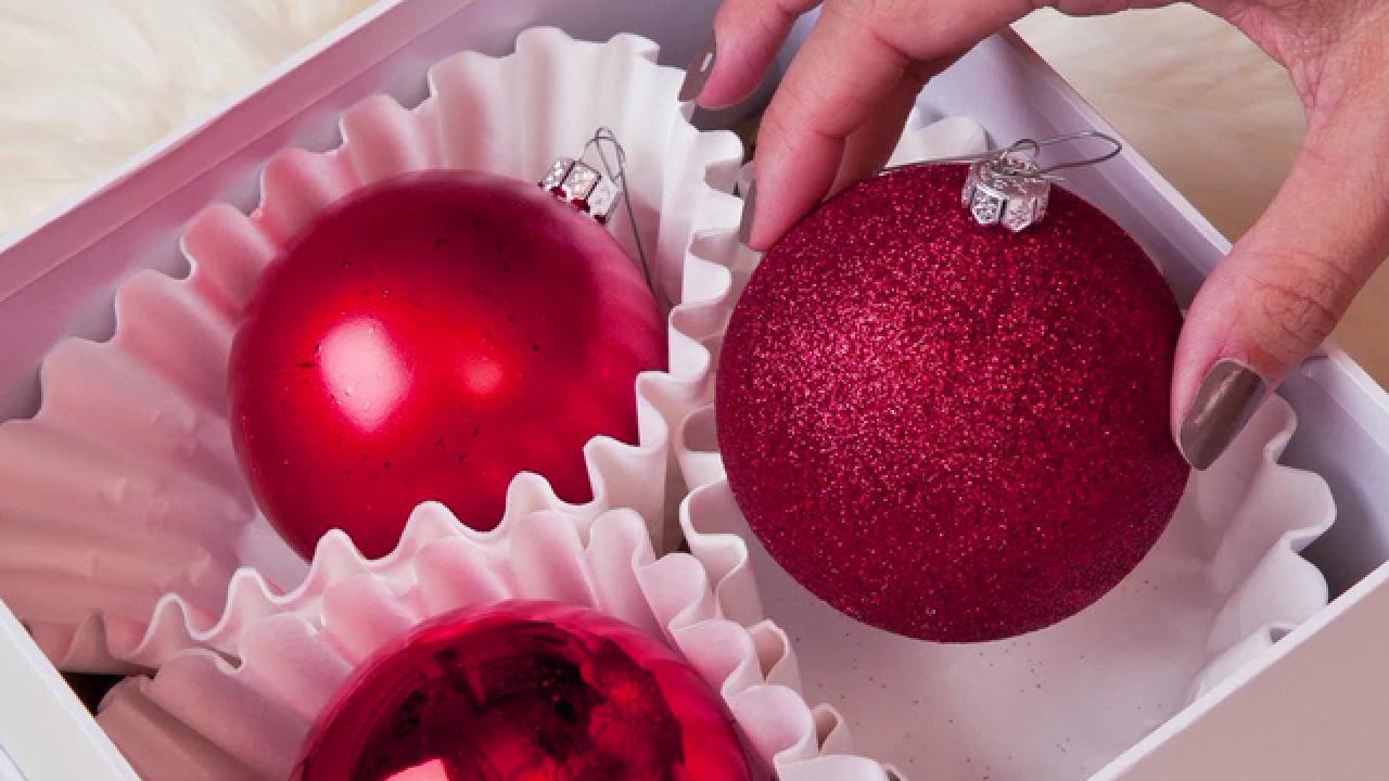 Storing Christmas Ornaments
